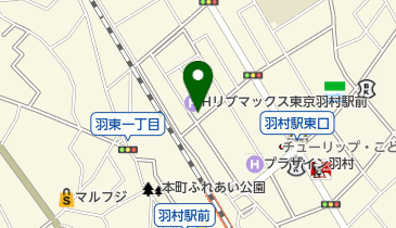 羽村駅東口第2自転車駐車場の地図画像