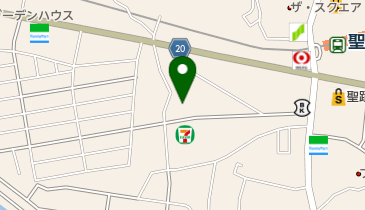 聖蹟桜ヶ丘駅南第2駐車場の地図画像