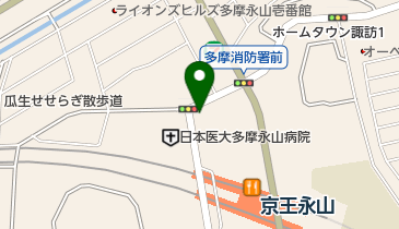 プラザ永山駐輪場の地図画像