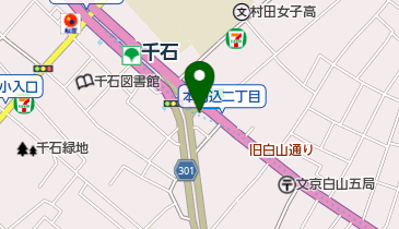 千石南自転車駐車場の地図画像