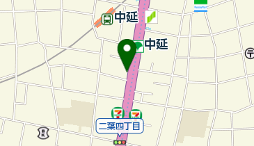 地下鉄中延駅第2自転車等駐車場の地図画像