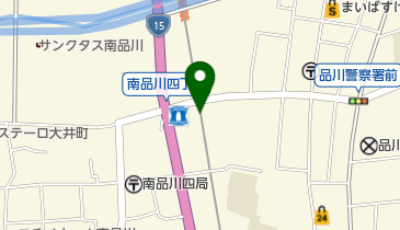 新馬場駅自転車等駐車場の地図画像