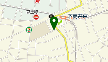 下高井戸西自転車等駐車場の地図画像