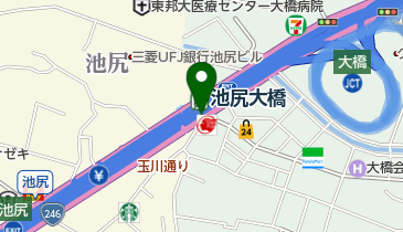 池尻大橋自転車等駐車場の地図画像