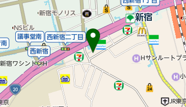 甲州街道代々木第二自転車駐車場の地図画像