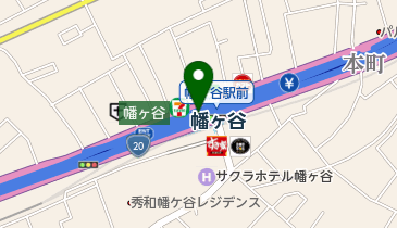 幡ヶ谷駅高架下第二自動二輪車等駐車場の地図画像