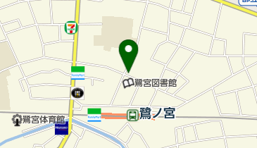 鷺宮北自転車駐車場の地図画像
