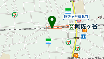 阿佐ヶ谷西高架下自転車駐車場の地図画像