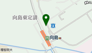 向島ニュータウン駅前(北)自転車駐車場の地図画像