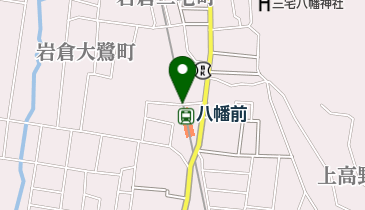 八幡前駅駐輪場の地図画像