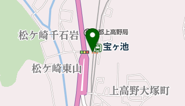 パークス宝ヶ池駅西駐車場の地図画像