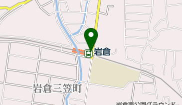岩倉駅駐輪場の地図画像