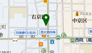 中野自転車預り所の地図画像