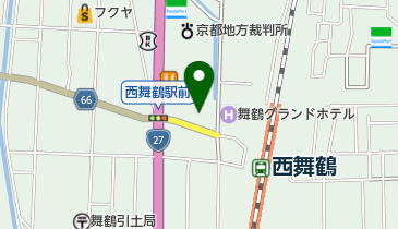 西舞鶴駅西駐輪場 舞鶴市 自転車駐輪場 624 0854 の地図 アクセス 地点情報 Navitime
