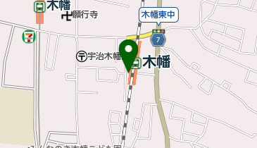 JR木幡駅前自転車等駐車場の地図画像