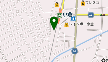 近鉄小倉駅西第1自転車等駐車場の地図画像