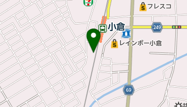 近鉄小倉駅西第2自転車等駐車場の地図画像