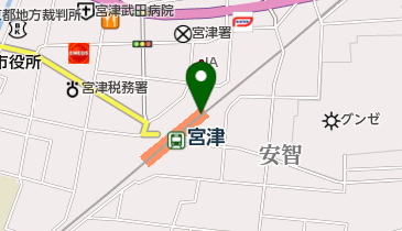 宮津駅前自転車等駐車場の地図画像