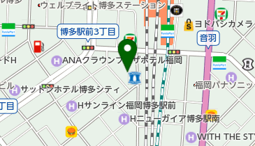 博多駅前4丁目駐輪場の地図画像