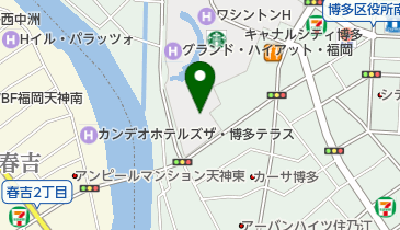 キャナル・シティ博多 第1駐輪場(B1F・1F)の地図画像