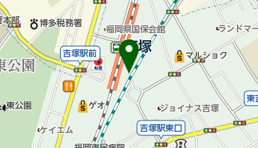 市営 吉塚駅東口駐輪場の地図画像