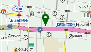 平和通り地下自転車駐車場の地図画像