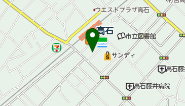 高石駅第1自転車駐車場の地図画像