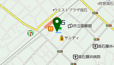 高石駅第2自転車駐車場の地図画像