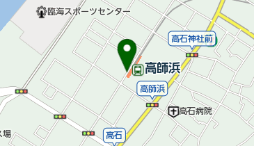 高師浜駅自転車駐車場の地図画像