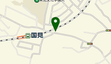 国見駅自転車等駐車場の地図画像