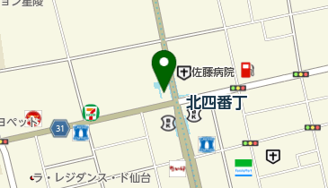 北四番丁駅自転車等駐車場の地図画像