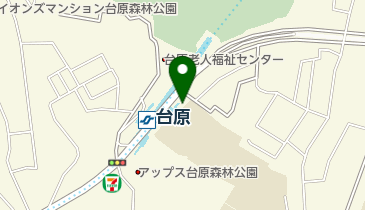 台原駅第一自転車等駐車場の地図画像