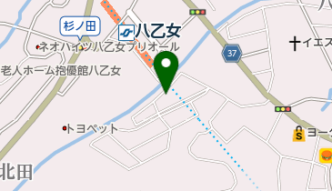 八乙女駅第二自転車等駐車場の地図画像