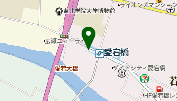 愛宕橋駅自転車等駐車場の地図画像