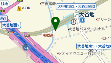 大谷地駅第1(大谷地駅)自転車駐車場の地図画像