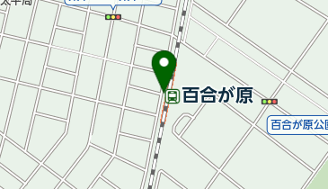 百合が原駅第4自転車駐車場の地図画像