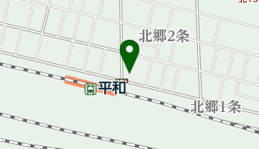 平和駅自転車駐車場の地図画像