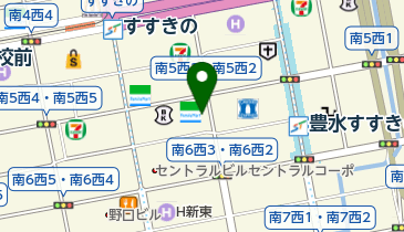 南5西3松前ビル前路上自転車駐車場の地図画像