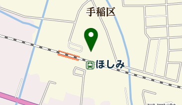 ほしみ駅北口自転車駐車場の地図画像