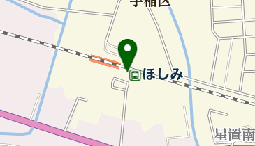 ほしみ駅南口自転車駐車場の地図画像