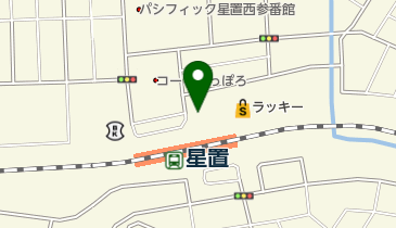 星置駅北口第5自転車駐車場の地図画像