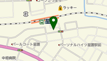 星置駅南口第3自転車駐車場の地図画像