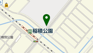 稲積公園駅第2自転車駐車場の地図画像