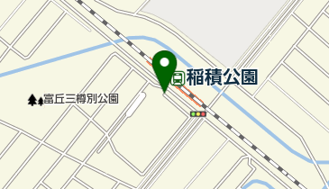 稲積公園駅路上自転車駐車場の地図画像