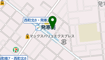 発寒南駅第1自転車駐車場の地図画像