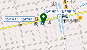 栄町駅自転車駐車場の地図画像