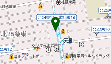 元町駅第1自転車駐車場の地図画像