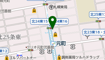 元町駅第2横路上自転車駐車場の地図画像