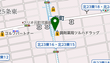 元町駅交通局自転車駐車場の地図画像