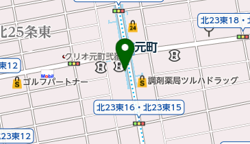 元町駅エレベーター前路上自転車駐車場の地図画像
